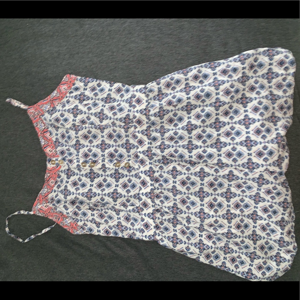 American Eagle Patterned Romper